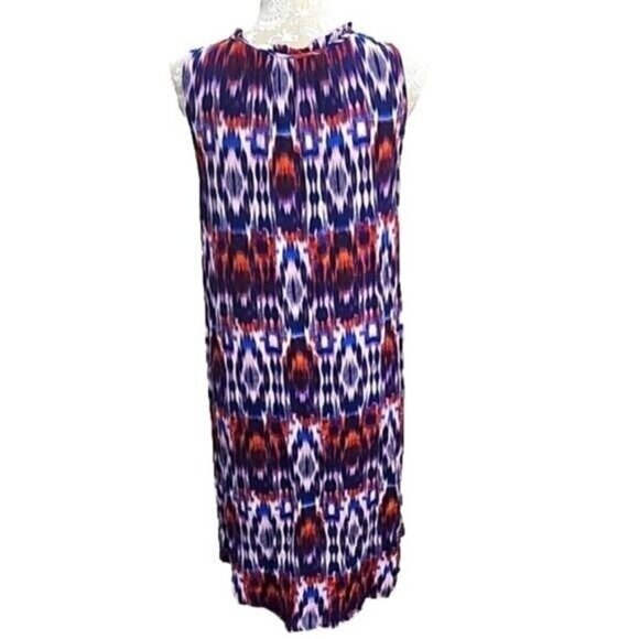 Liz Claiborne Shift Dress Sleeveless Knee Length Women's Large - Picture 3 of 5